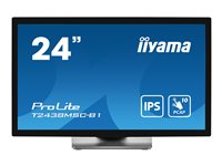 iiyama ProLite T2438MSC-B1 - LED-skärm - Full HD (1080p) - 24" T2438MSC-B1