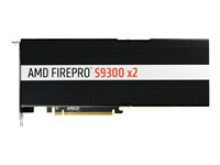 AMD FirePro S9300 x2 - grafikkort - 2 GPU - FirePro S9300 - 8 GB 100-505937