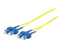 MicroConnect nätverkskabel - 90 m - gul FIB221090