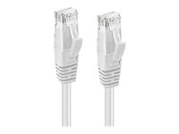 MicroConnect patch-kabel - 10 m - vit MC-UTP6A10W