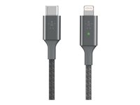 Belkin BOOST CHARGE Smart - Lightning-kabel - Lightning / USB - 1.2 m CAA006BT04GR