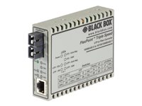 Black Box FlexPoint - fibermediekonverterare - 10Mb LAN, 100Mb LAN, GigE LMC1017A-MMSC