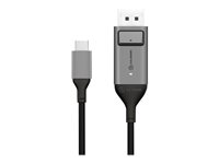 ALOGIC Ultra - DisplayPort-kabel - 24 pin USB-C till DisplayPort - 1 m ULCDP01-SGR