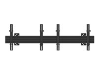 Multibrackets M Wallmount Pro MBW2U monteringssats - för 2 LCD-bildskärmar - svart 7350073734061