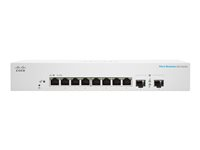 Cisco Business 220 Series CBS220-8T-E-2G - switch - 10 portar - smart - rackmonterbar CBS220-8T-E-2G-EU