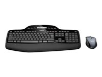Logitech Wireless Desktop MK710 - sats med tangentbord och mus - Nordisk Inmatningsenhet 920-002443