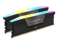 CORSAIR Vengeance RGB - DDR5 - sats - 32 GB: 2 x 16 GB - DIMM 288-pin - 5600 MHz / PC5-44800 CMH32GX5M2B5600C36