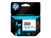 HP 300 - färg (cyan, magenta, gul) - original - bläckpatron CC643EE#301