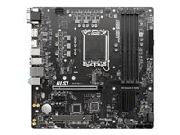 MSI PRO B660M-P DDR4 - moderkort - micro ATX - LGA1700-uttag - B660 7D24-013R