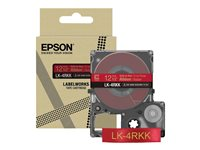 Epson LabelWorks LK-4RKK - bandtejp - satin - 1 kassett(er) - Rulle (1,2 cm x 5 m) C53S654033