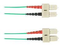 Black Box patch-kabel - 3 m - grön FOLZH50-003M-SCSC-GN