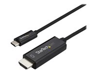 StarTech.com 1m USB-C till HDMI-kabel - 4K vid 60Hz - Svart - adapterkabel - HDMI / USB - 1 m CDP2HD1MBNL
