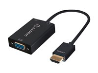 ALOGIC adapter för video / ljud - HDMI/VGA/ljud - 15 cm HDMI-VGA-AD-ADP