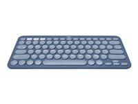 Logitech K380 Multi-Device Bluetooth Keyboard for Mac - tangentbord - QWERTY - italiensk - blåbär Inmatningsenhet 920-011176