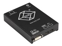 Black Box ServSwitch DVI CATx KVM Extender, Single, Receiver - förlängare för tangentbord/video/mus ACS4001A-R2-R