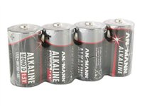 ANSMANN Mono D batteri - 4 x LR20 - alkaliskt 5015581