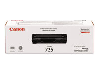 Canon CRG-725 - svart - original - tonerkassett 3484B002