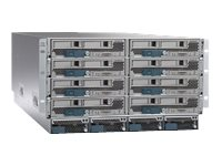 Cisco UCS 5108 Blade Server Chassis - kan monteras i rack - 6U - upp till 8 blad UCS-MINI-SEED-5108