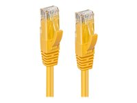 MicroConnect patch-kabel - 20 m - gul MC-UTP6A20Y