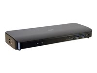 C2G - dockningsstation - USB-C / Thunderbolt 3 - HDMI, Thunderbolt - 1GbE 80933