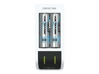 ANSMANN Comfort Mini USB-batteriladdare - med batteri - 2 x AA-typ 1001-0091-01