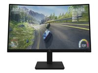 HP X27c Gaming Monitor - LED-skärm - böjd - Full HD (1080p) - 27" 32G13E9#ABB