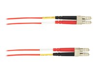 Black Box patch-kabel - 5 m - röd FOCMR50-005M-LCLC-RD