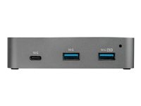 StarTech.com 3-Port USB-C hubb med LAN Port - 10 Gbit/s - 2x USB-A & 1x USB-C - strömförsörjning - hubb - 3 portar HB31C2A1CGS