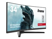 iiyama G-MASTER Red Eagle GB3467WQSU-B1 - LED-skärm - böjd - 34" - HDR GB3467WQSU-B1