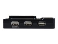StarTech.com USB 3.0-/USB 2.0-kombohubb med 6 portar och 2A laddningsport – 2x USB 3.0 & 4x USB 2.0 - hubb - 6 portar ST7320USBC