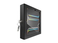 Compulocks iPad Pro M4 11" (2024), Apex Enclosure Core Stand monteringssats - synliga kameror och sensorer fram/bak - för surfplatta - 45 graders kärna - svart 111B11PAPX4B