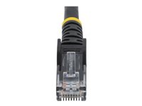 StarTech.com Cat5e Ethernet patchkabel med hakfria RJ45-kontakter - 10 m, Svart - patch-kabel - 10 m - svart 45PAT10MBK