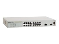 Allied Telesis AT GS950/16 WebSmart Switch - switch - 16 portar - Administrerad AT-GS950/16