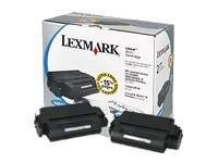 Lexmark - 2-pack - svart - kompatibel - tonerkassett 140198T