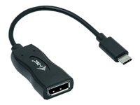 i-Tec USB-C Display Port Adapter - extern videoadapter - svart C31DP60HZP