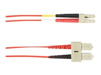 Black Box patch-kabel - 3 m - röd FOLZH62-003M-SCLC-RD