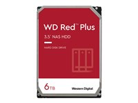 WD Red Plus WDBAVV0060HNC - hårddisk - 6 TB - SATA 6Gb/s WDBAVV0060HNC-WRSN