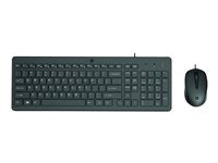 HP 150 - sats med tangentbord och mus - brittisk - svart 240J7AA#ABU