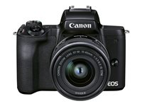 Canon EOS M50 Mark II - digitalkamera EF-M 15 - 45 mm IS STM-lins 4728C007