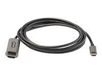 StarTech.com USB-C till HDMI-kabel 4K 60 Hz på 2 m med HDR10 - Ultra HD USB Type-C till 4K HDMI 2.0b-videokabeladapter - USB-C till HDMI HDR-skärm/skärmsadapter - DP 1.4 Alt Mode HBR3 - adapterkabel - HDMI / USB - 2 m CDP2HDMM2MH