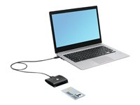 IOGEAR USB-C CAC Reader - SMART-kortläsare - USB-C 3.1 - TAA-kompatibel GSR205