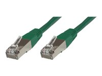MicroConnect nätverkskabel - 1 m - grön B-SFTP601G