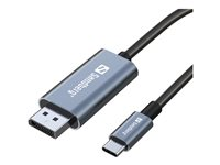 Sandberg - videoadapterkabel - 24 pin USB-C till DisplayPort - 2 m 136-51