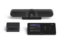 Logitech Small Microsoft Teams Rooms with Tap + MeetUp + ASUS NUC TAPMUPMSTASU