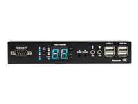 Black Box MediaCento IPX 4K Receiver - video/ljud/infraröd/USB/seriell förlängare - 1GbE, Fibre Channel VX-HDMI-4KIP-RX