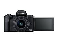 Canon EOS M50 Mark II - digitalkamera EF-M 15-45 mm IS STM och 55-200 mm IS STM-linser 4728C015