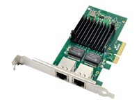 MicroConnect - nätverksadapter - PCIe 2.1 x4 - Gigabit Ethernet x 2 MC-PCIE-I350-T2