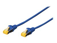 MicroConnect nätverkskabel - 1 m - blå SFTP6A01BBOOTED