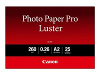Canon Photo Paper Pro Luster LU-101 - fotopapper - lyster - 25 ark - A2 - 260 g/m² 97004405