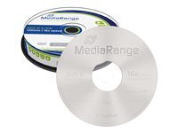 MediaRange - DVD-R x 10 - 4.7 GB - lagringsmedier MR452